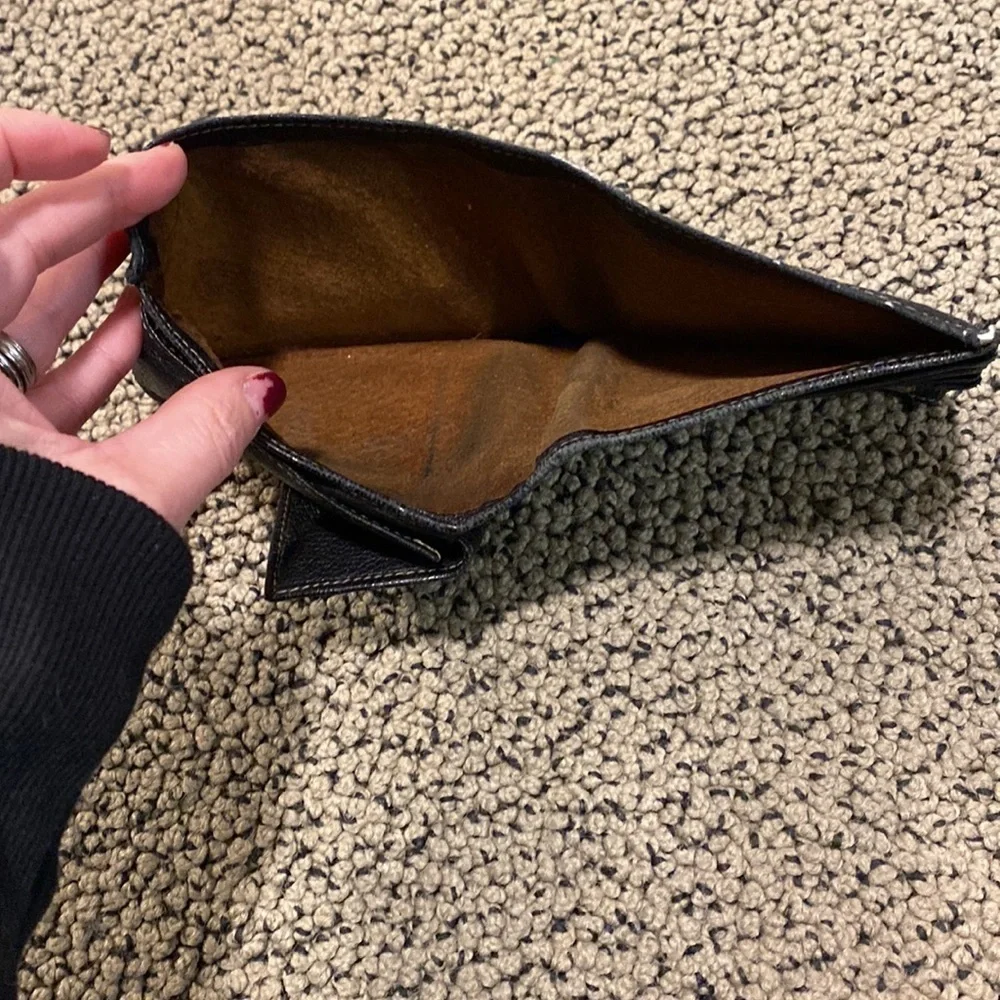 Fendi Black Leather Wallet